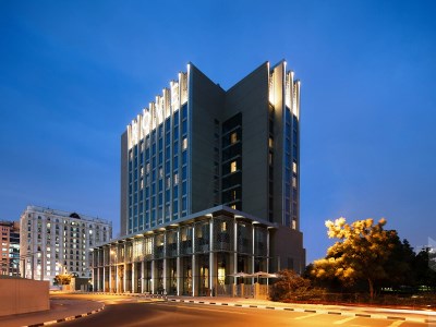 exterior view 3 - hotel rove city centre - dubai, united arab emirates