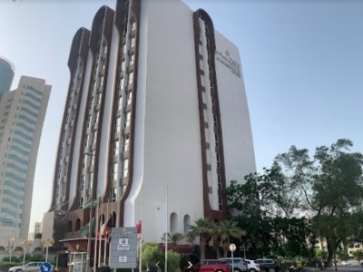 exterior view - hotel al khaleej palace deira hotel - dubai, united arab emirates