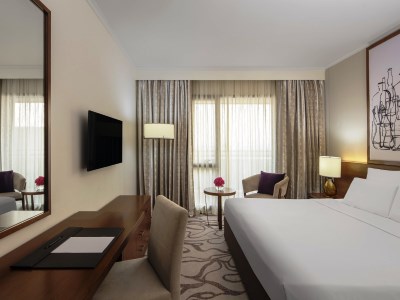 bedroom 1 - hotel pullman dubai creek city ctr residences - dubai, united arab emirates