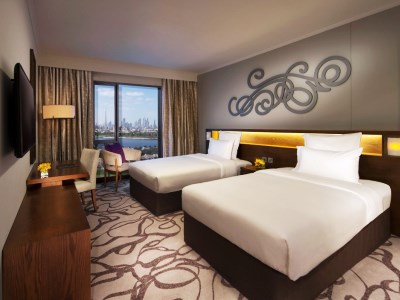 bedroom 3 - hotel pullman dubai creek city ctr residences - dubai, united arab emirates