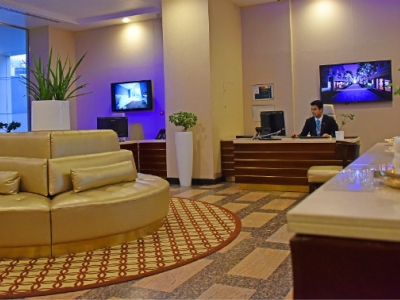 lobby 1 - hotel jannah marina hotel apartments - dubai, united arab emirates