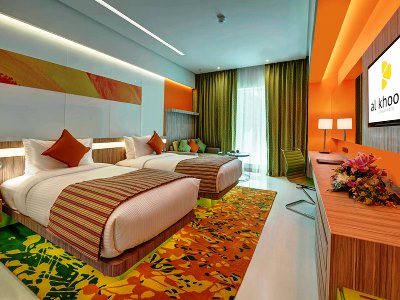bedroom 3 - hotel al khoory atrium - dubai, united arab emirates