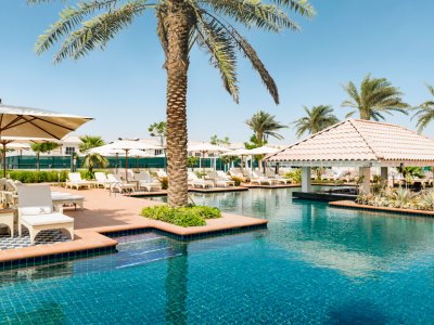 outdoor pool - hotel al habtoor polo resort - dubai, united arab emirates