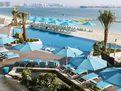 outdoor pool 1 - hotel retreat palm dubai mgallery by sofitel - dubai, united arab emirates