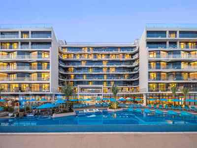 exterior view - hotel retreat palm dubai mgallery by sofitel - dubai, united arab emirates