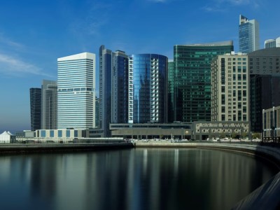 exterior view - hotel radisson blu hotel dubai waterfront - dubai, united arab emirates