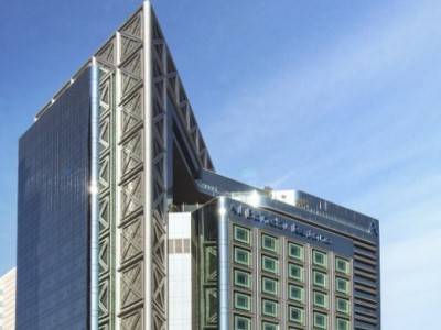 exterior view - hotel al bandar rotana - creek - dubai, united arab emirates