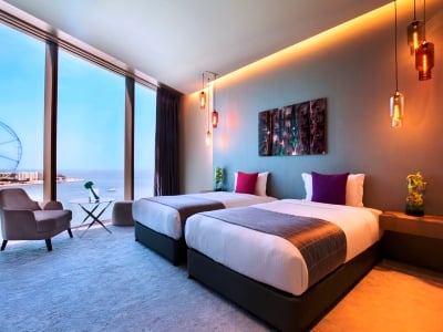 bedroom 20 - hotel rixos premium dubai - dubai, united arab emirates