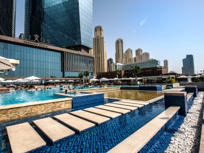 outdoor pool 3 - hotel rixos premium dubai jbr - dubai, united arab emirates