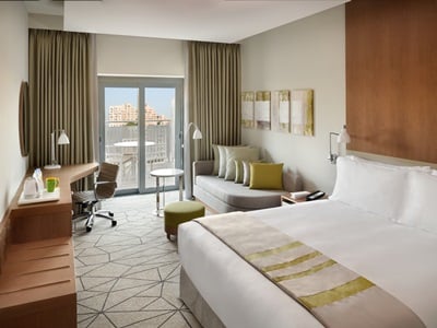 bedroom 1 - hotel holiday inn dubai festival city - dubai, united arab emirates
