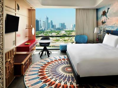 bedroom - hotel hotel indigo dubai downtown - dubai, united arab emirates