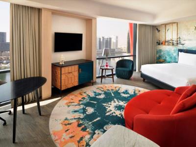 bedroom 2 - hotel hotel indigo dubai downtown - dubai, united arab emirates