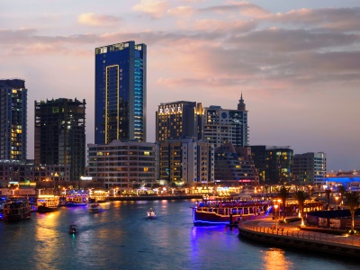 exterior view - hotel rove dubai marina - dubai, united arab emirates