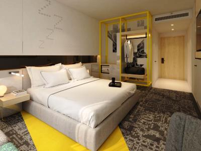 bedroom 2 - hotel studio m arabian plaza - dubai, united arab emirates