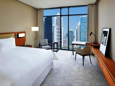 bedroom - hotel vida emirates hills - dubai, united arab emirates