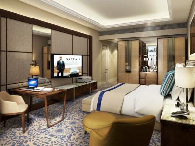 bedroom 1 - hotel grand plaza movenpick media city - dubai, united arab emirates
