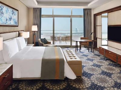 bedroom - hotel grand plaza movenpick media city - dubai, united arab emirates