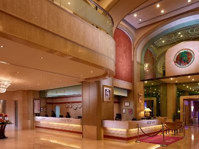 lobby - hotel crowne plaza dubai apartments - dubai, united arab emirates