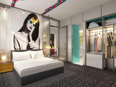 bedroom 1 - hotel studio one hotel - dubai, united arab emirates