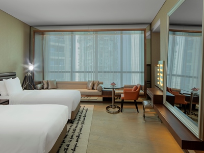 bedroom 1 - hotel paramount hotel dubai - dubai, united arab emirates