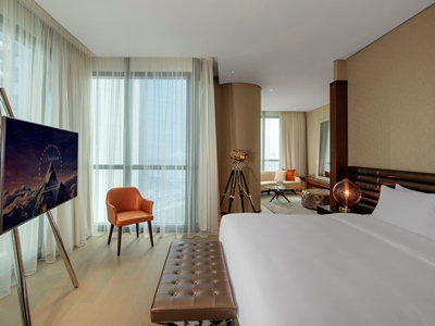 bedroom 2 - hotel paramount hotel dubai - dubai, united arab emirates