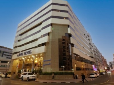 exterior view - hotel avari - dubai, united arab emirates