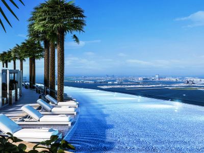 indoor pool - hotel address beach resort - dubai, united arab emirates