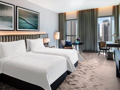 deluxe room - hotel address grand creek harbour - dubai, united arab emirates