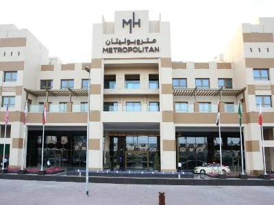 exterior view - hotel metropolitan - dubai, united arab emirates