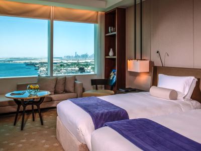 bedroom 2 - hotel intercontinental festival city - dubai, united arab emirates
