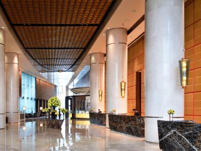 lobby 1 - hotel intercontinental festival city - dubai, united arab emirates
