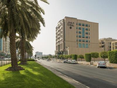 exterior view - hotel coral dubai deira - dubai, united arab emirates