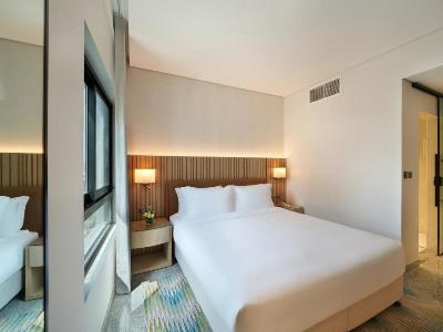 bedroom 1 - hotel arabian park dubai, an edge by rotana - dubai, united arab emirates