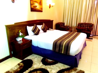 bedroom 1 - hotel moon valley hotel apartments - dubai, united arab emirates