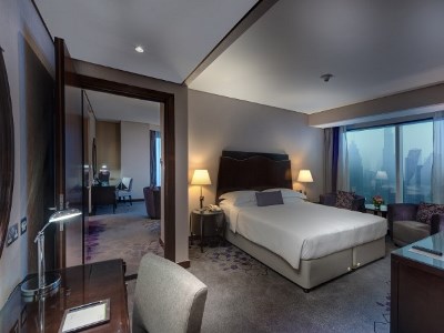 bedroom 1 - hotel rose rayhaan by rotana - dubai, united arab emirates