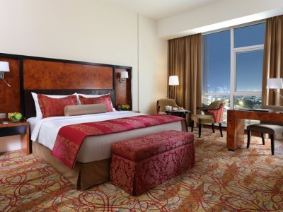 bedroom 2 - hotel millennium airport - dubai, united arab emirates