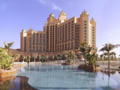 outdoor pool - hotel atlantis, the palm - dubai, united arab emirates