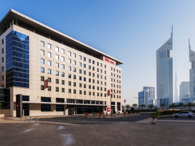 exterior view - hotel ibis world trade centre - dubai, united arab emirates
