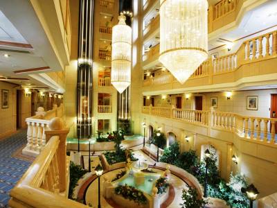 lobby 1 - hotel carlton palace - dubai, united arab emirates
