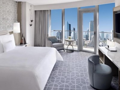 bedroom 1 - hotel address dubai mall - dubai, united arab emirates