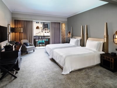 bedroom 2 - hotel palace downtown - dubai, united arab emirates