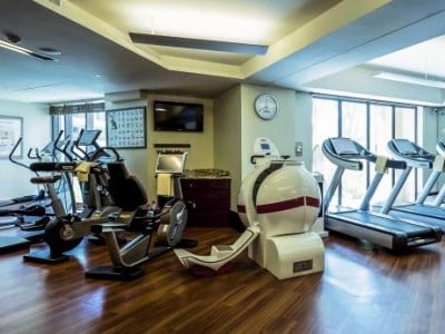 gym - hotel palace downtown - dubai, united arab emirates