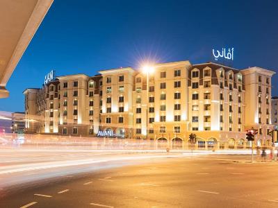 exterior view - hotel avani deira - dubai, united arab emirates