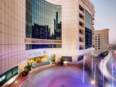 exterior view - hotel md hotel by gewan - dubai, united arab emirates