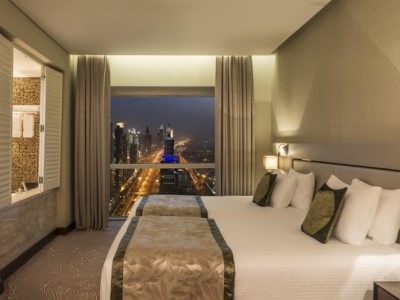 bedroom - hotel the tower plaza hotel dubai - dubai, united arab emirates