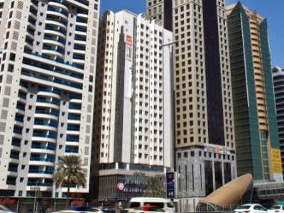exterior view - hotel the tower plaza hotel dubai - dubai, united arab emirates