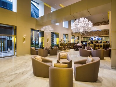 lobby 1 - hotel the tower plaza hotel dubai - dubai, united arab emirates