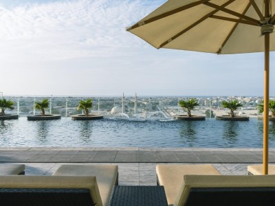 outdoor pool - hotel the tower plaza hotel dubai - dubai, united arab emirates
