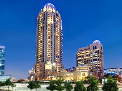 exterior view - hotel arjaan by rotana dubai media city - dubai, united arab emirates