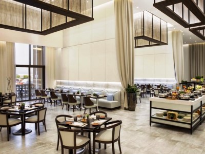restaurant - hotel arjaan by rotana dubai media city - dubai, united arab emirates